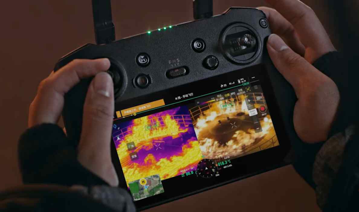 DJI Drohne mit Wärmebildkamera