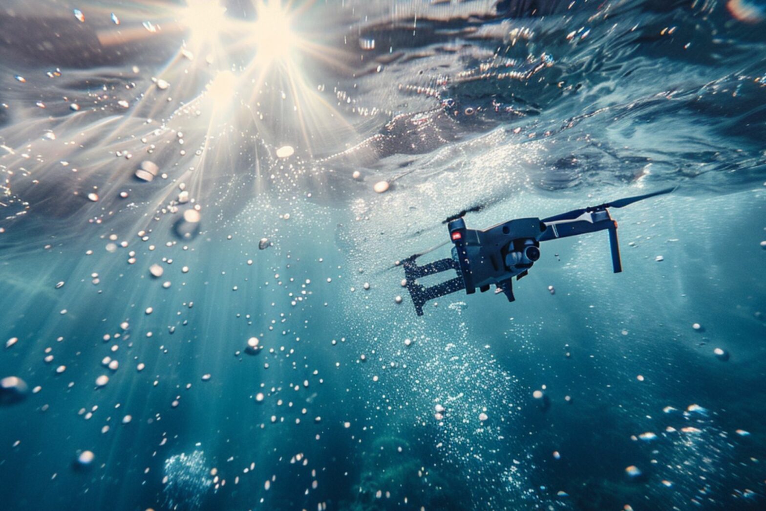 Drohne ins Wasser gefallen Wasserschaden Reparatur